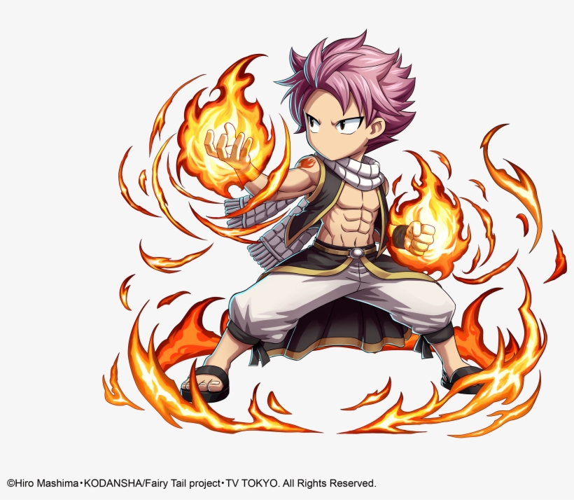 Fairy Tail Characters Join Brave Frontier For Special - Brave Frontier Fairy Tail, transparent png #4696060