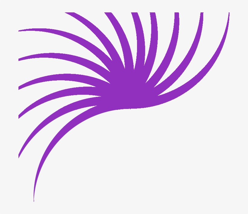 Swirl Clipart Underline - Purple Swirl Transparent Gif, transparent png #4696272