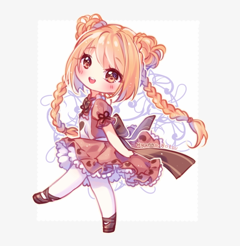 Original Drawn By Hyanna-natsu - Hyanna Natsu Chocolate Heart, transparent png #4696673