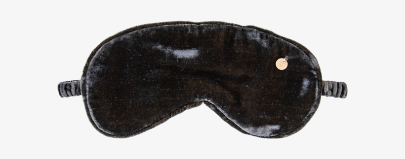 Bo Coal Silk Velvet Sleeping Mask - Velvet, transparent png #4697342