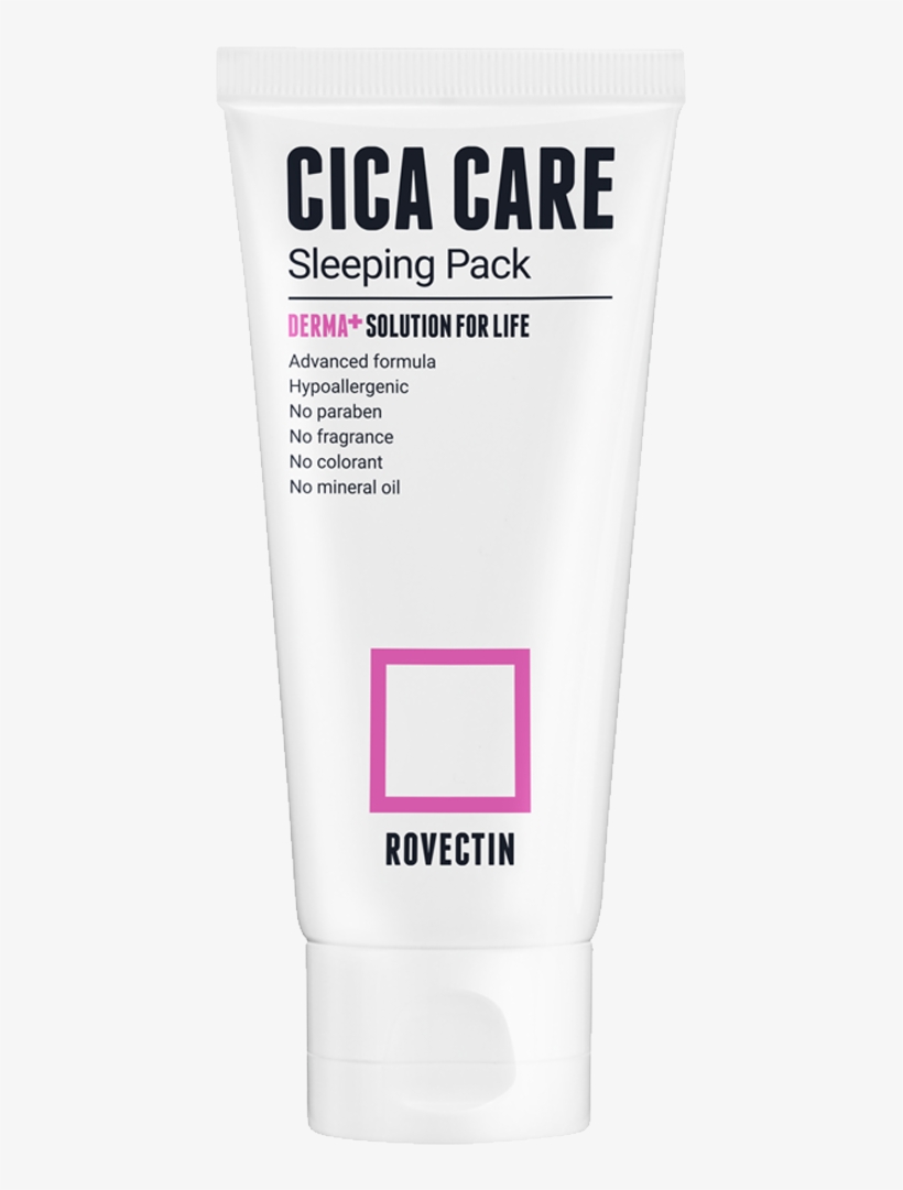 [rovectin] Cica Care Sleeping Pack 80ml - Rovectin Cica Care Sleeping Pack 80ml, transparent png #4697487