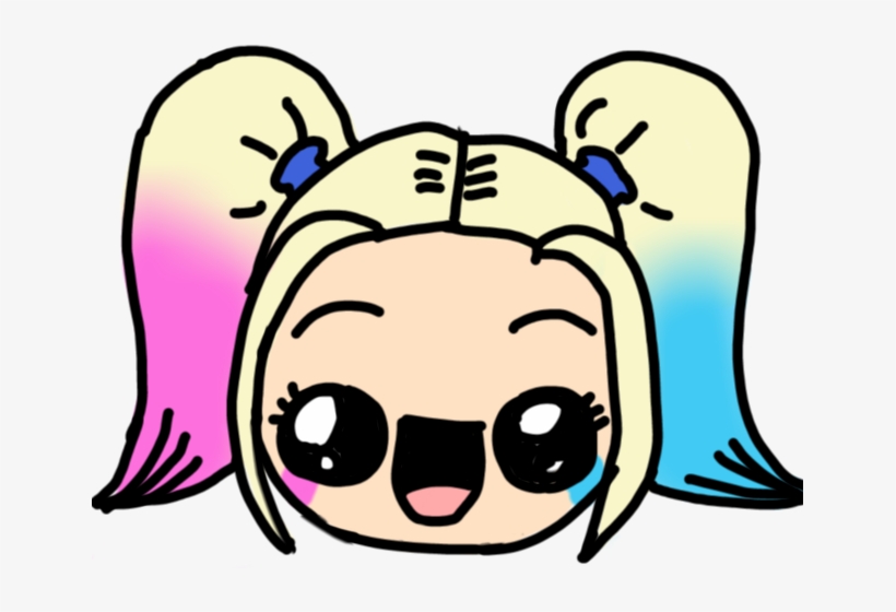 Sticker De El Harley Quinn, transparent png #4697489