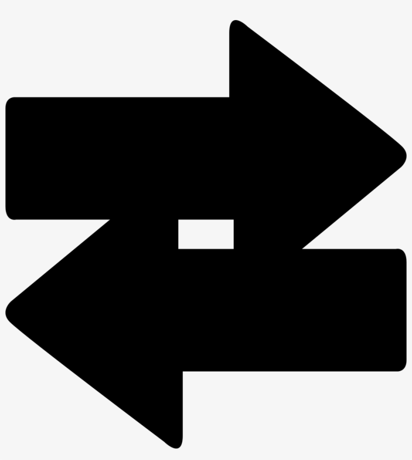 Two-way Arrows - - Flecha En Dos Sentidos, transparent png #4698122
