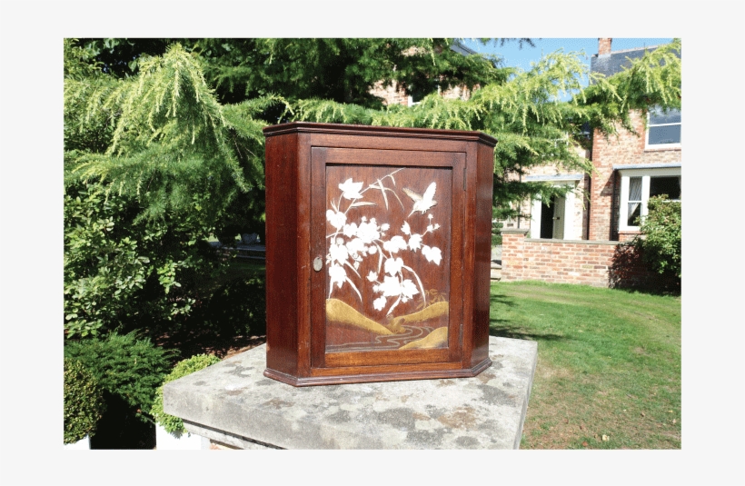 Antique Corner Cabinet - Plywood, transparent png #4698488