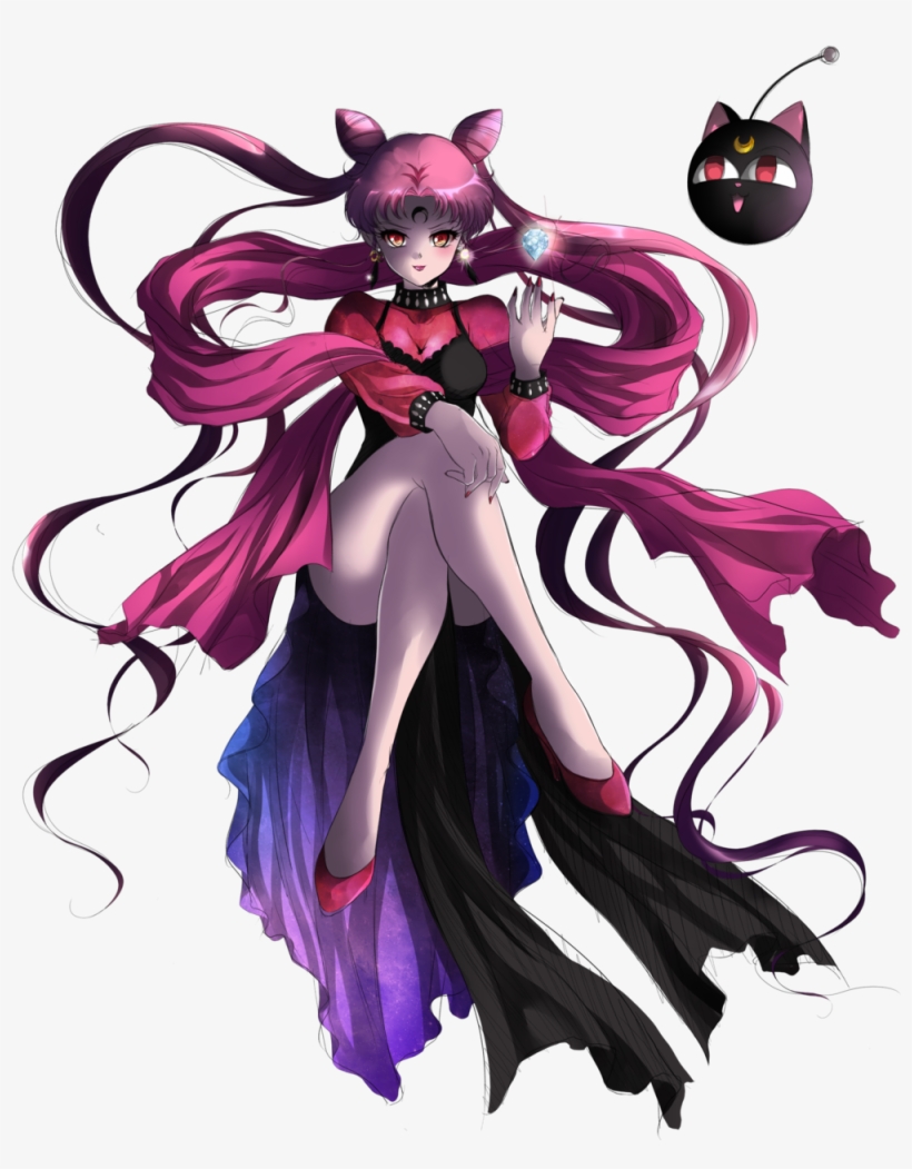 Black Lady By Rurutia8 - Black Lady Sailor Moon Deviantart, transparent png #4698612