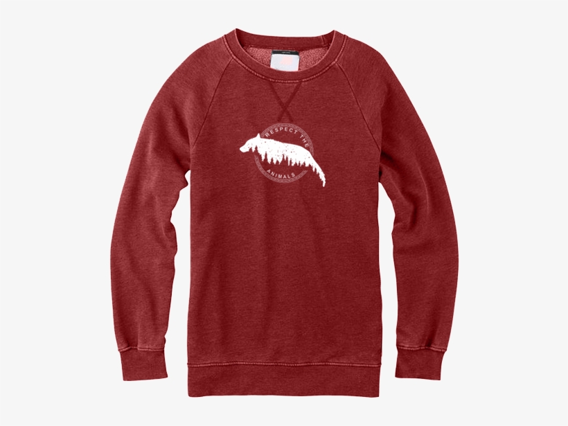 Respect The Animals - Sweatshirt, transparent png #4698882