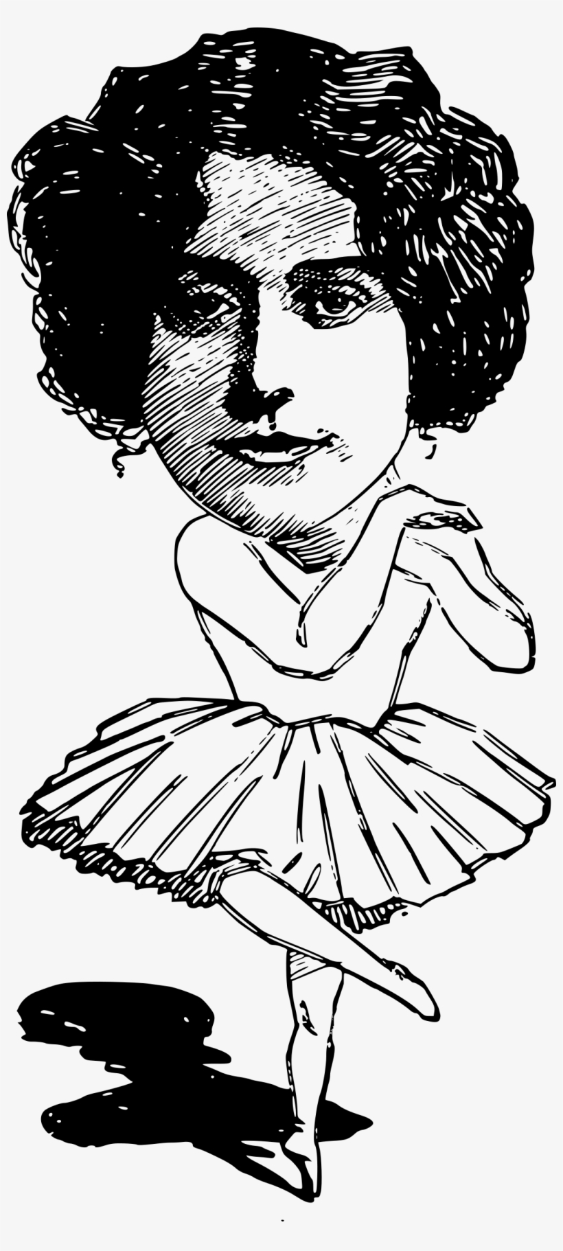 This Free Icons Png Design Of Ballet Lady, transparent png #4699228