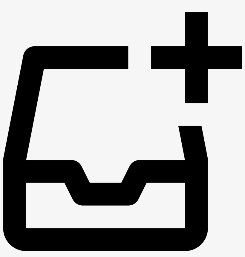 Add To Inbox Icon - Surprise, transparent png #4699334