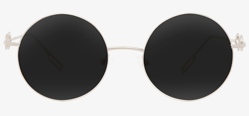 Polette Coachella Black -eyeglasses Online - Round Black Glasses Png, transparent png #470012