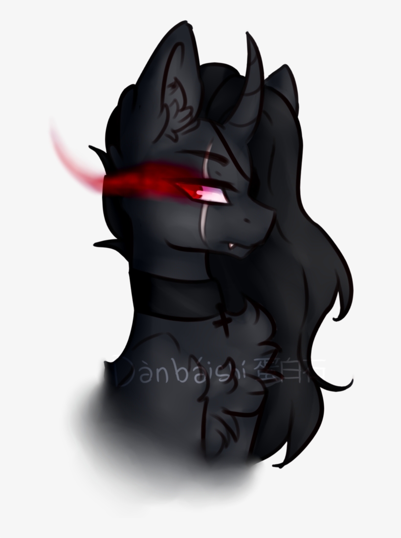 Danbaishi, Bust, Edgy, Eye Scar, Glowing Eyes, Oc, - Oc Only Property Management Company, transparent png #470083