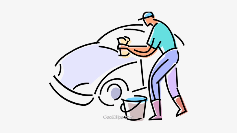 Car Wash Royalty Free Vector Clip Art Illustration - Car Wash Clipart, transparent png #470527