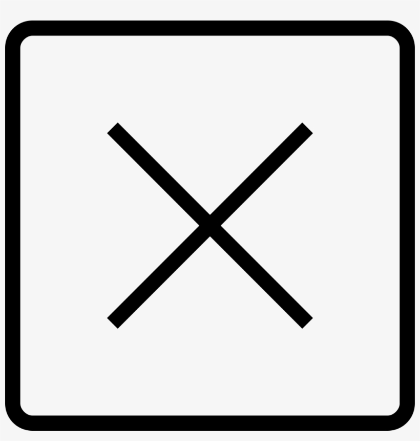 Essential Light Close Square Comments - Transparent Blank Square Png, transparent png #470572