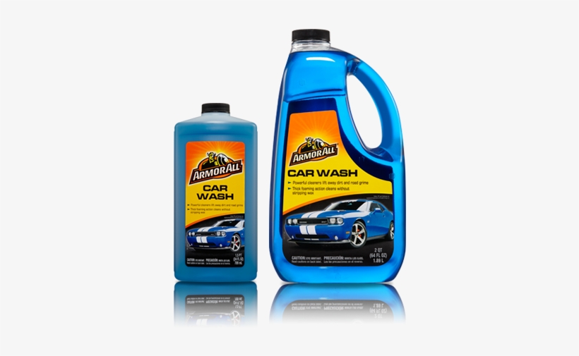 Car Wash - Armor All Car Wash Concentrated Liquid - 64 Oz, transparent png #470614