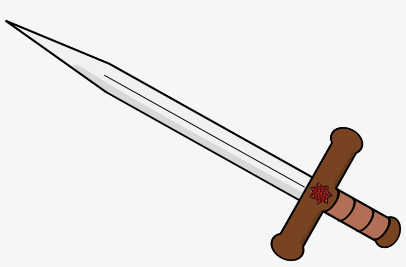 28 Collection Of Sword Clipart Png - Espada De Dois Gumes, transparent png #470635