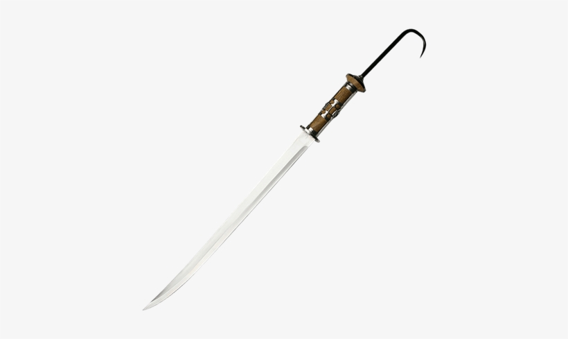 Hook Handle Pirate Sword - Wuu Jau Co L-5547 Pirate Sword, transparent png #470863
