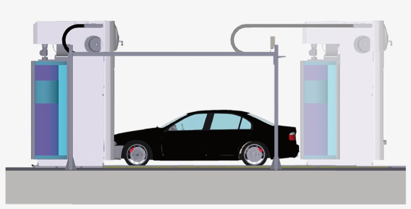 Automatic Car Wash Equipment - Automated Car Wash Design, transparent png #471044