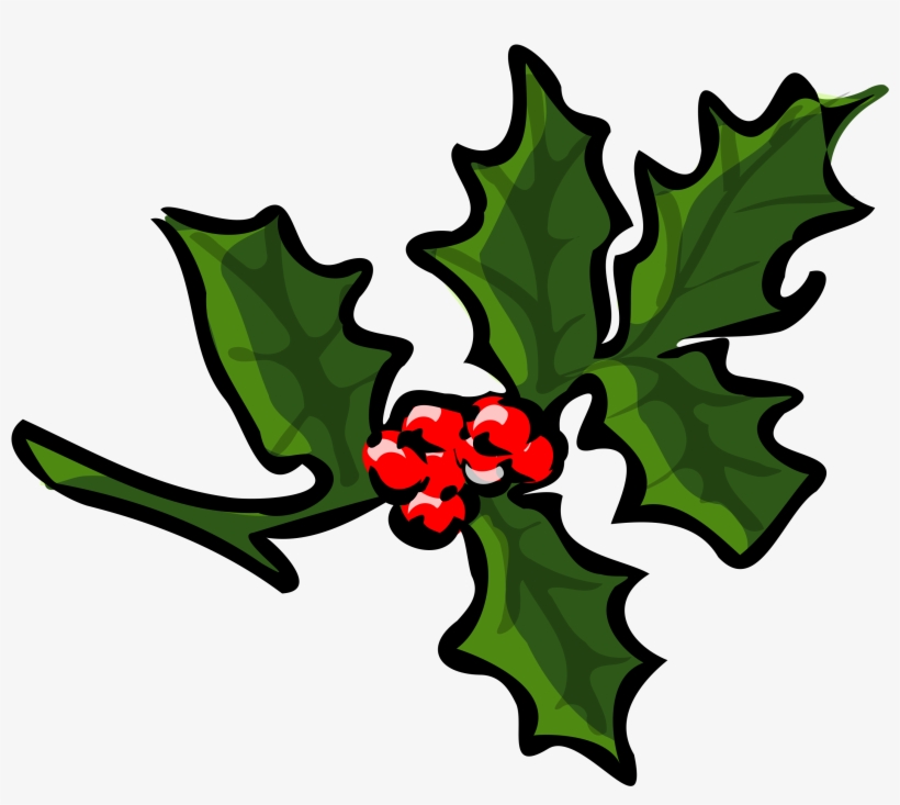This Free Icons Png Design Of Holly Branch, transparent png #471089