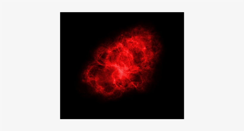 Very Large Array Image Of The Crab Nebula - Darkness, transparent png #471125