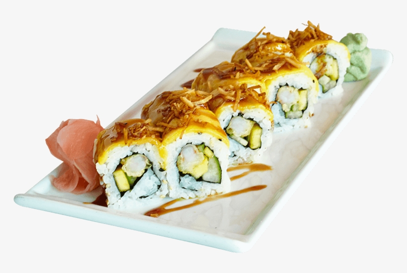 Tropical Roll - Sushi, transparent png #471423