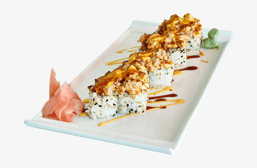 Our Most Elaborate Baked Roll, Please Be Patient Avocado, - Japanese Cuisine, transparent png #471645