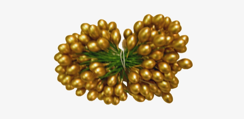 Gold Holly Berries - Pearl, transparent png #471648
