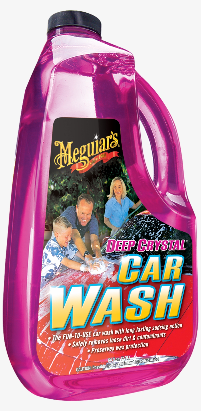 Deep Crystal® Car Wash - Meguiars 64 Oz Deep Crystal Car Wash G10464, transparent png #471797