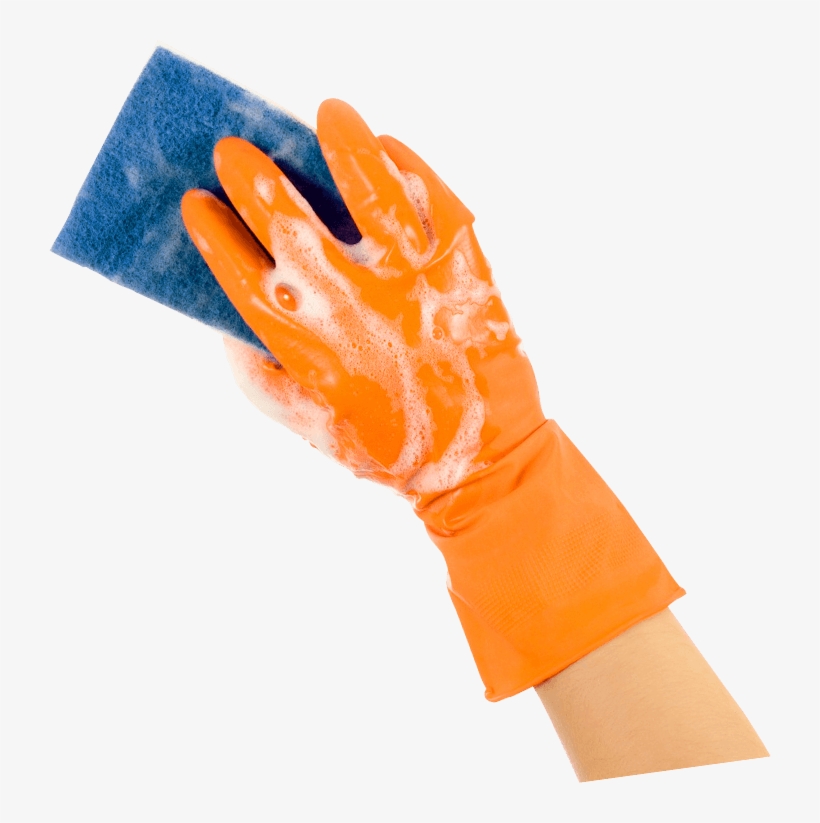 Hand Sponge - Cleaning Hand Png, transparent png #471911