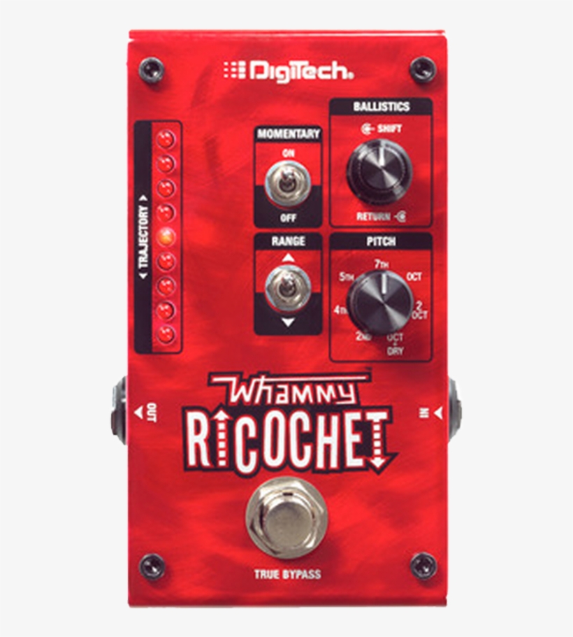 Digitech Whammy Ricochet Pedal - Digitech Whammy Ricochet Pitch Shifting Guitar Effects, transparent png #472405