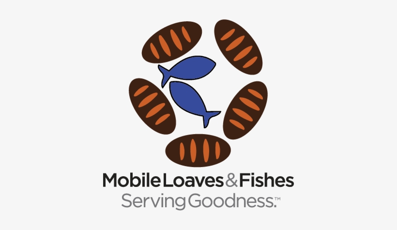 Mobile Loaves Fishes Serving Goodness Logo Square Community - Community First Village Logo, transparent png #472502