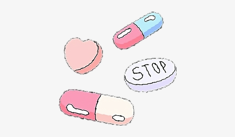 Image Black And White Stock Pills Medication Color - Pills Drawing, transparent png #472958