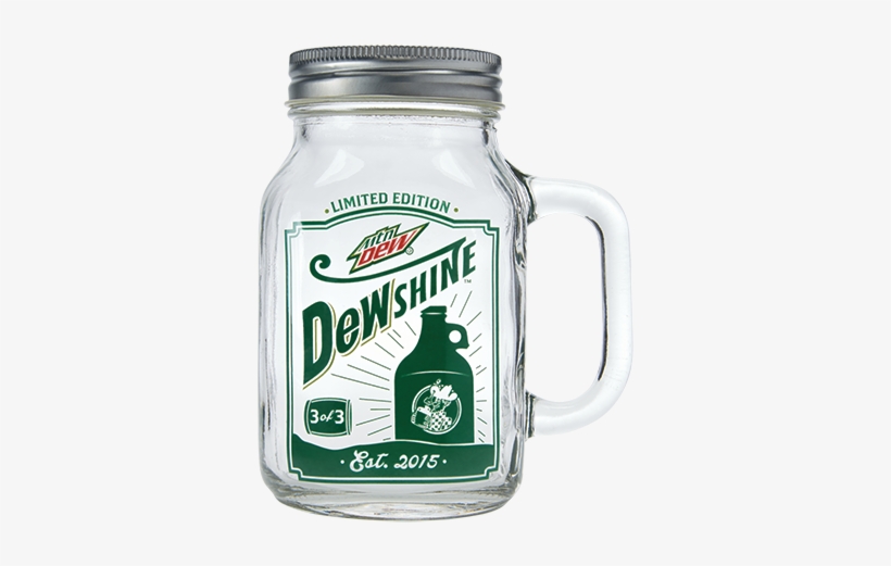 Mtn Dew Shine Jar - Mountain Dew Dewshine Soda - 4 Pack, 12 Fl Oz Bottles, transparent png #473024