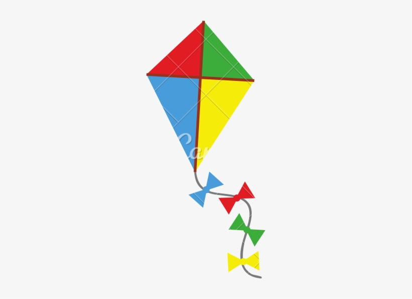 Clip Art Transprent Png Free Download - Cartoon Image Of A Kite, transparent png #473378