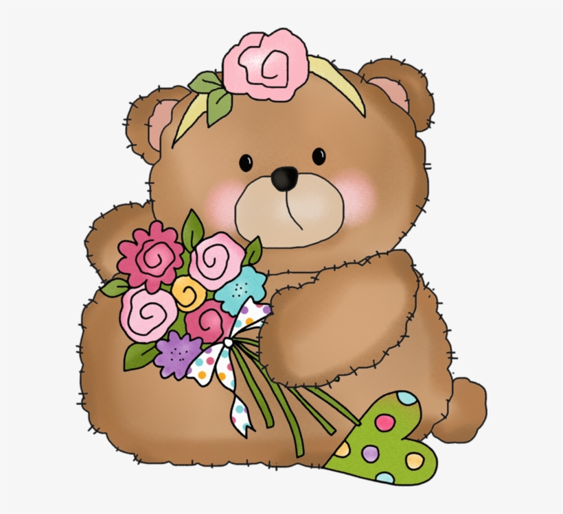 Scrapbooking Fun - Teddy Bears Happy Birthday Clip Art, transparent png #473410