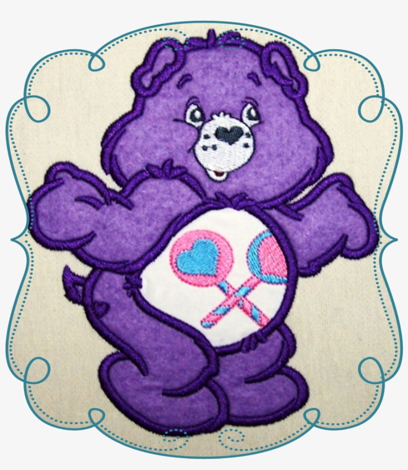 Care Bear Applique - Bear, transparent png #473459