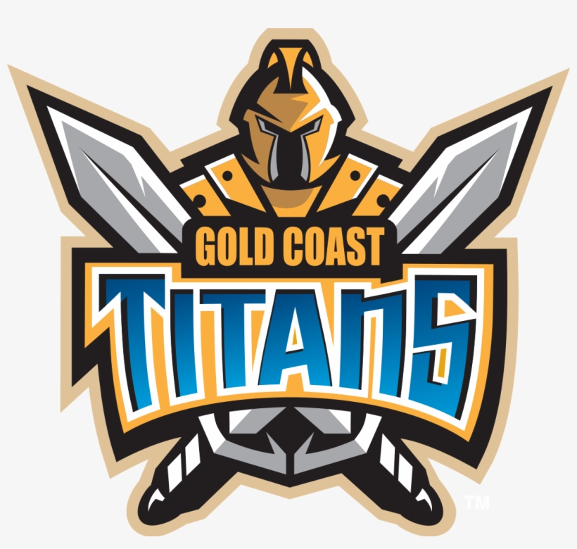 National Football - Gold Coast Titans Logo, transparent png #473674