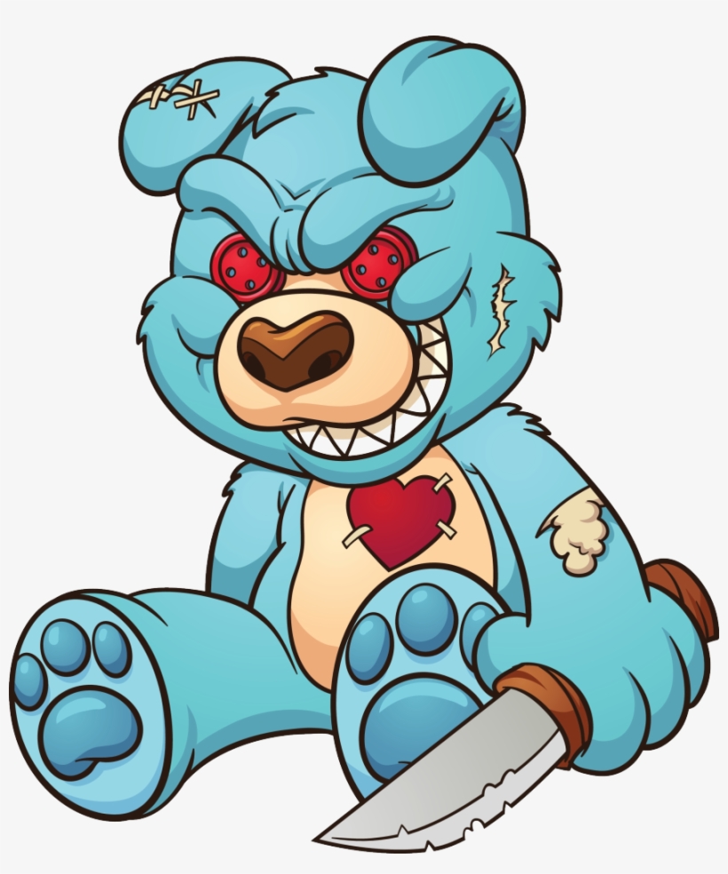 I Don Evil Teddy Bear Free Transparent Png Download Pngkey