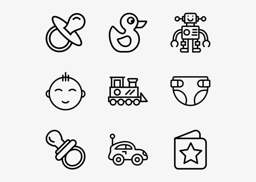 Baby Set 50 Icons - Farm Icon Vector, transparent png #473957