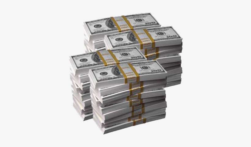 Stacks Of Cash - Stacks Of Money Transparent Background, transparent png #474012