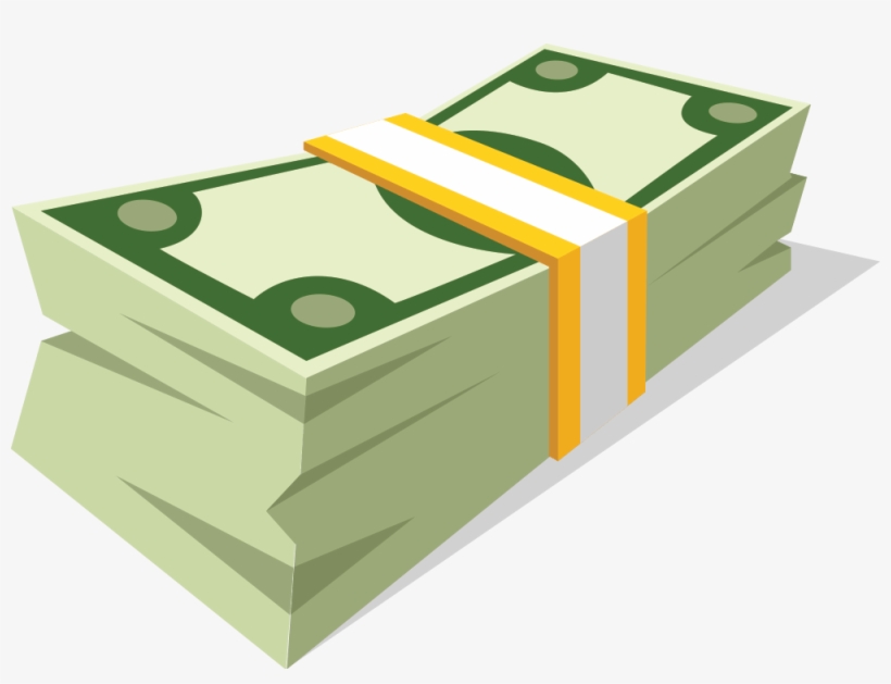 Vector Stock Collection Of High Quality Free Cliparts - Stacks Of Money Cartoon, transparent png #474132