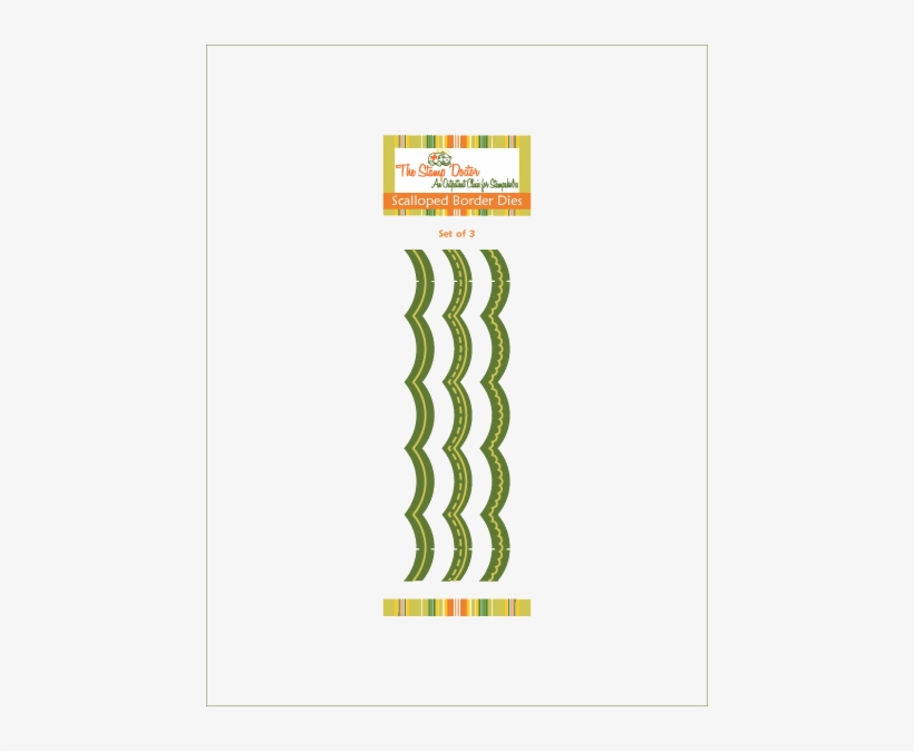 Scalloped Border - Poster, transparent png #474167