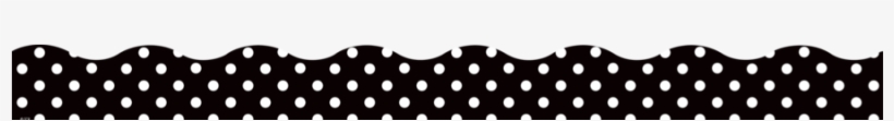 Clingy Thingies Black Polka Dots Scalloped Borders - Teacher Created Resources Clingy Thingies Gold Shimmer, transparent png #474263
