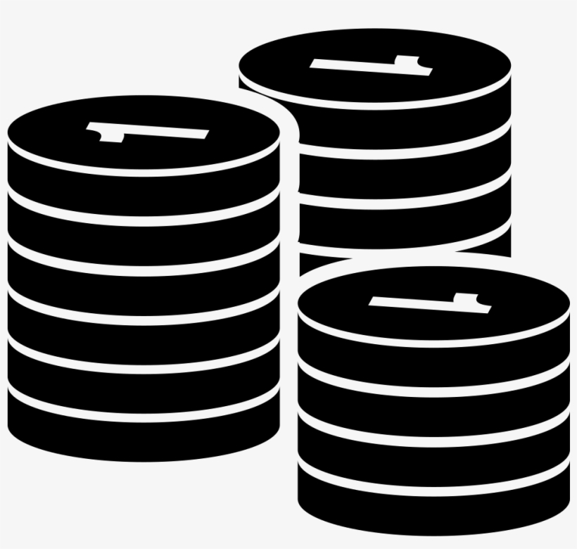 Money Stacks Of Coins Comments - Logo Piece De Monnaie, transparent png #474476