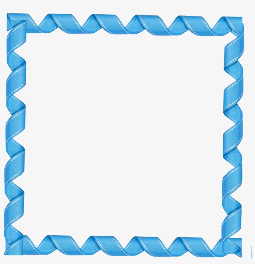 Collection Of Square Frame High Quality - Blue Border Design Png, transparent png #474547