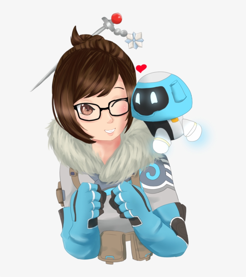 Picture Royalty Free Download Mei Drawing Tank Top - Mei Overwatch Png, transparent png #475012