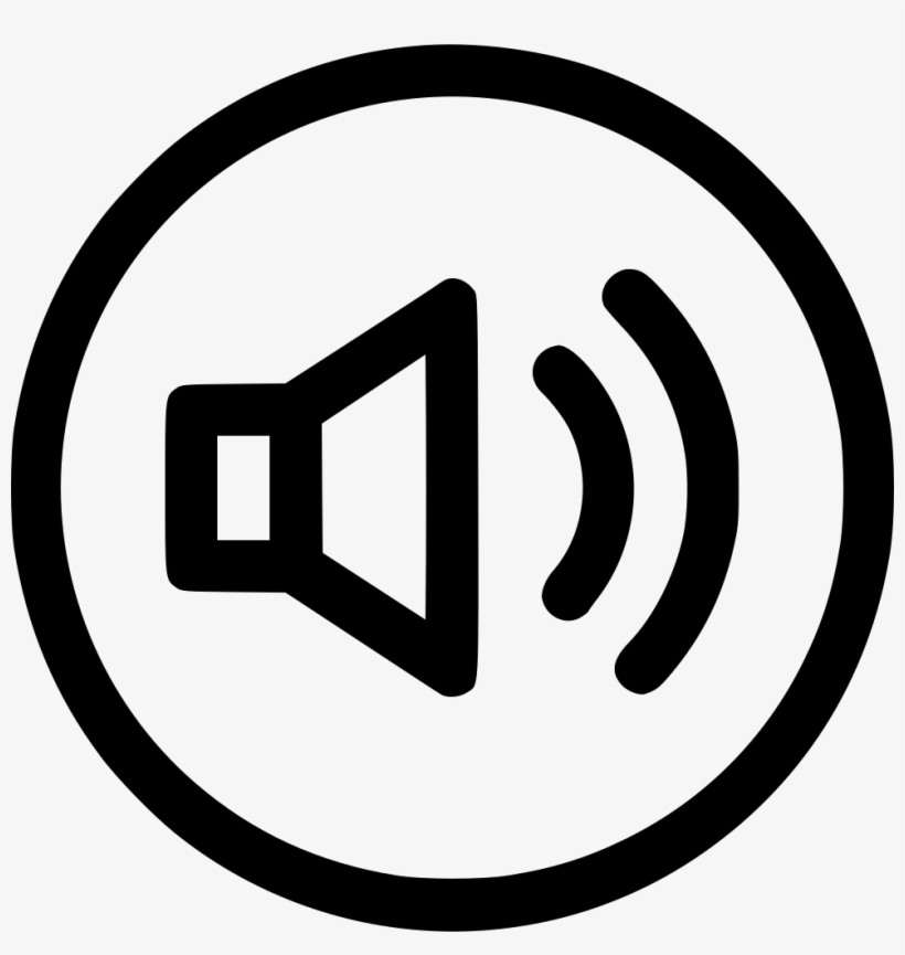 Png File - Audio On Icon White, transparent png #475037