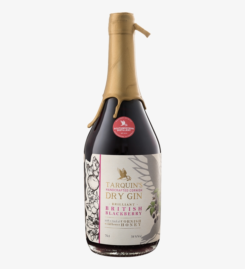 Tarquin British Blackberry Gin, transparent png #475139