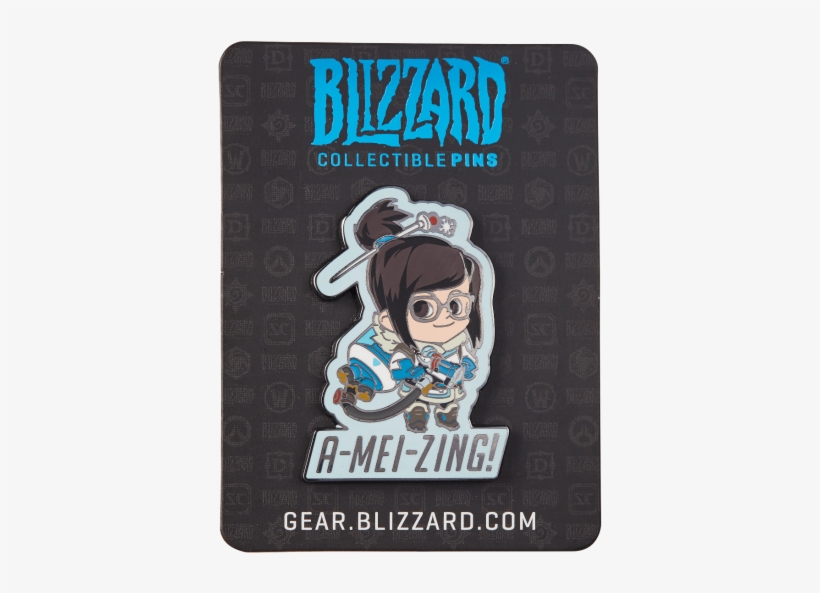 Blizzard Collectible Pins - Cute But Deadly Mei, transparent png #475294