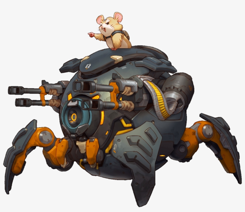 Overwatch Wrecking Ball Concept Art, transparent png #475376