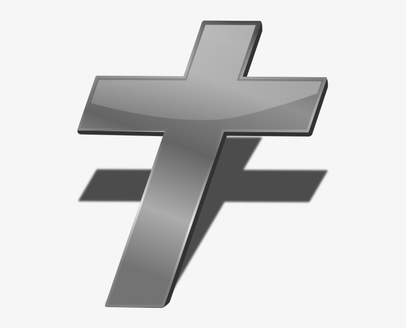 3d Cross 2 Clipart Png, transparent png #475579
