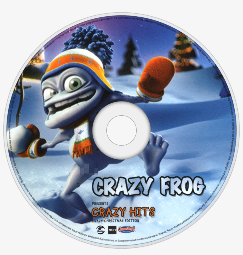 Crazy Frog Crazy Hits Cd Disc Image - Crazy Frog Presents More Crazy Hits, transparent png #475605
